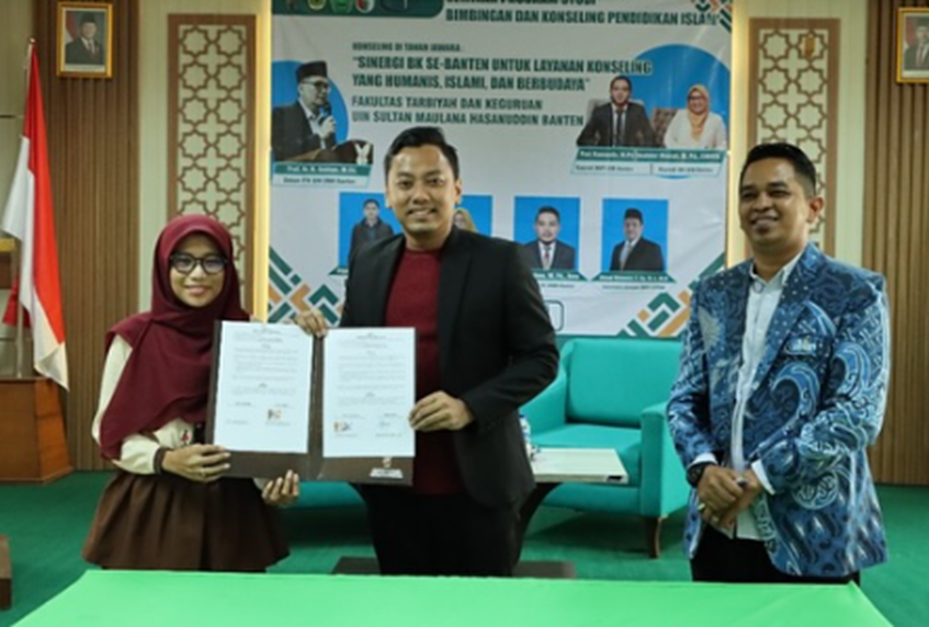 Penandatanganan Kerjasama dengan Prodi BKI serta BK Pendidikan Islam, UIN SMH Banten