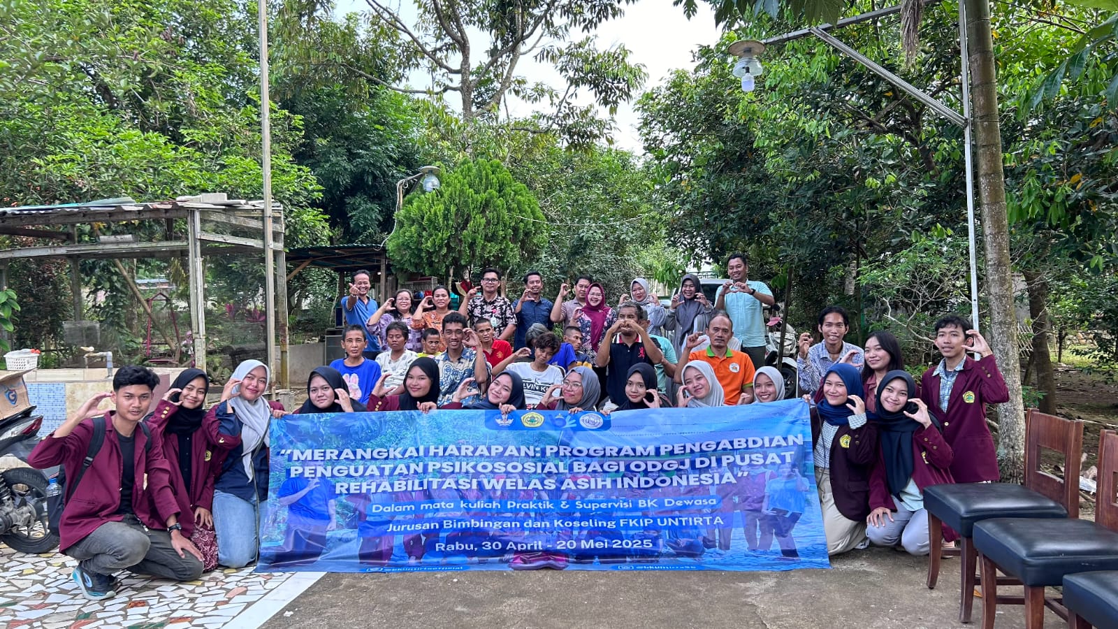 Merangkai Harapan: Program Pengabdian Penguatan Psikososial bagi ODGJ di Pusat Rehabilitasi Welas Asih Indonesia